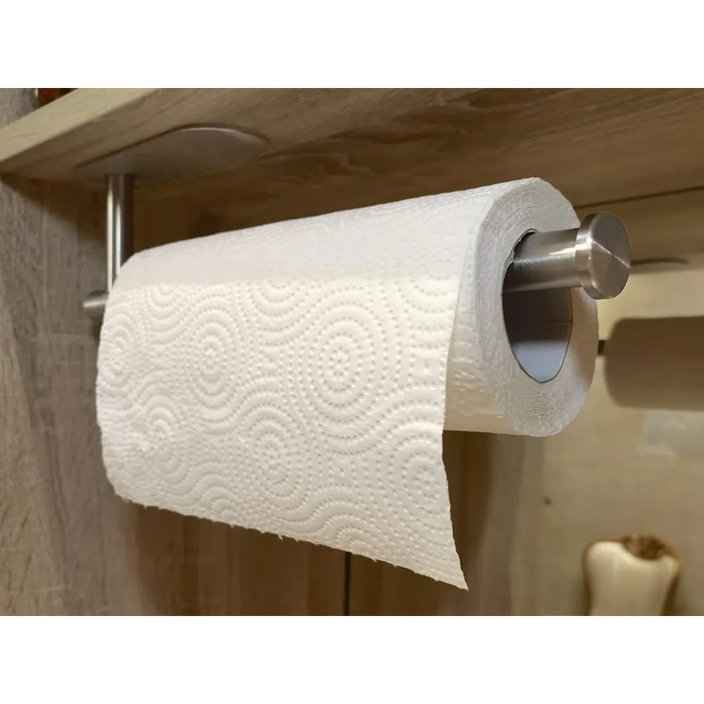 Självhäftande hushållspappershållare silver - bild 6