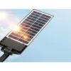 Solcellsdriven led strålkastare utomhus med rörelsesensor och fjärrkontroll ip67