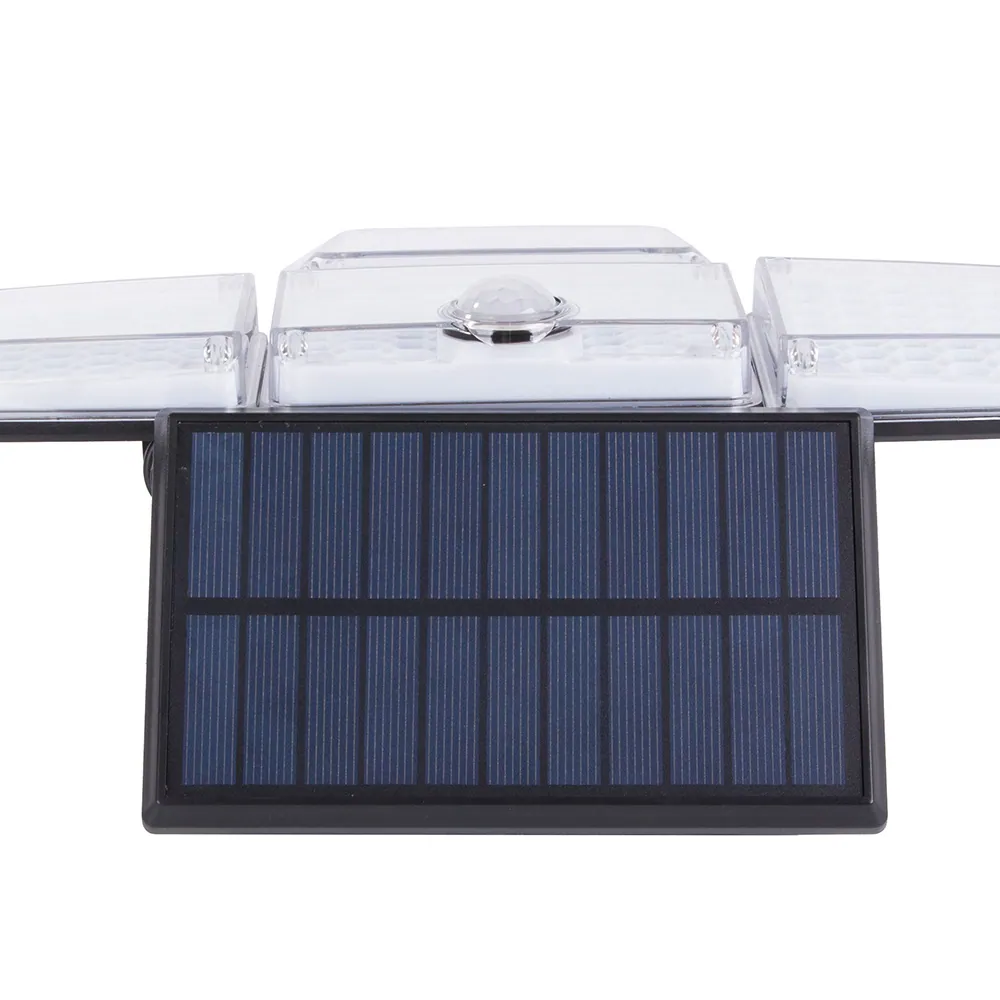 Solcellslampa 181 led utomhus med rörelsesensor och fjärrkontroll - bild 2