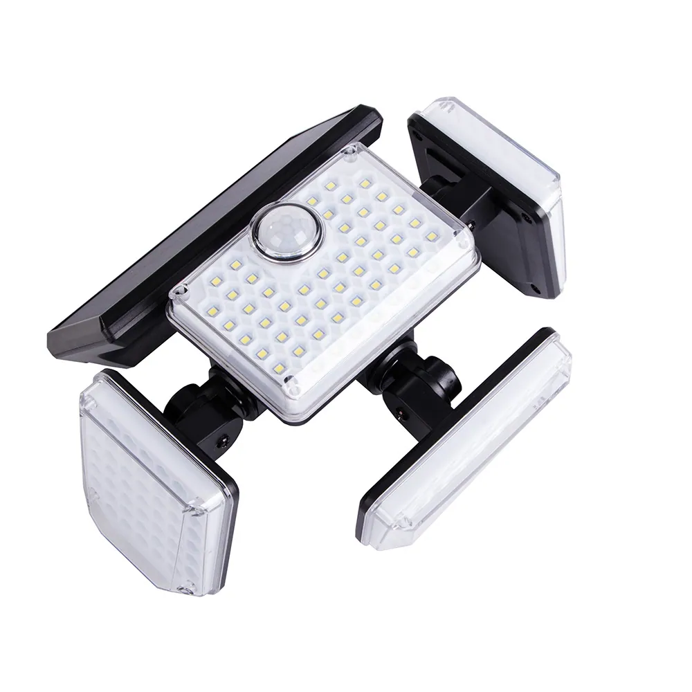 Solcellslampa 181 led utomhus med rörelsesensor och fjärrkontroll - bild 6