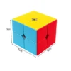 Speed cube 2×2 – rubiks kub logiskt pussel