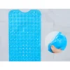 Stor halkfri duschmatta i gummi 100x40 cm