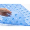Stor halkfri duschmatta i gummi 100x40 cm