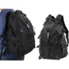 Taktisk ryggsäck 30l – militär backpack för vandring, camping & outdoor – svart