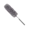 Teleskopisk dammvippa i mikrofiber 35–83 cm grå