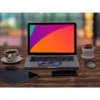 Trådlös mus bluetooth & 2. 4 ghz optisk rgb uppladdningsbar slim svart