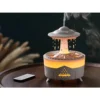 Ufo luftfuktare & doftspridare med regn, led-lampa och fjärrkontroll