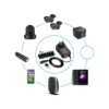 Universal justerbar nätadapter 3–12v med 6 utbytbara kontakter och usb-utgång