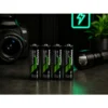 Uppladdningsbara aa-batterier 4800 mah ni-mh 4-pack