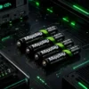 Uppladdningsbara aa-batterier 4800 mah ni-mh 4-pack