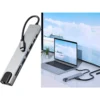 Usb hub 8-i-1 | 100w pd, thunderbolt 3, 4k 60hz hdmi, usb-c, sd, rj45