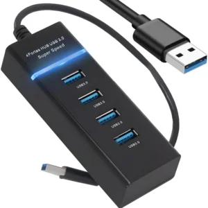 USB-hubb 3.0 med 4 Portar