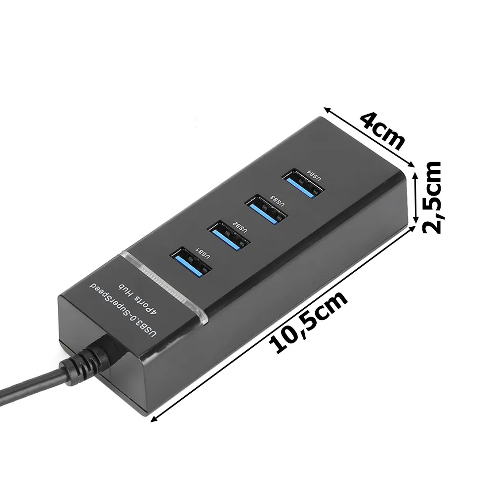 Usb-hubb 3. 0 med 4 portar - bild 8