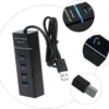 Usb-hubb 3. 0 med 4 portar