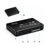 Usb minneskortsläsare cf, sd, micro sd, xd, ms och mmc