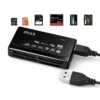 Usb minneskortsläsare cf, sd, micro sd, xd, ms och mmc