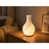 Vas med led belysning – spiralformad bordslampa med 3 ljusfärger