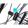 Vattentät cykeldator med lcd-display – 27 funktioner, grön bakgrundsbelysning, hastighet & distansmätare