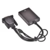 Vga till hdmi adapter med ljudkabel och usb-ström