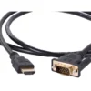 Vga till hdmi-kabel 1,3 m – full hd 1080p-stöd, guldpläterade kontakter och snabb signalöverföring