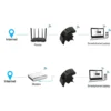 Wifi repeater 300 mbps – wifi förstärkare / range extender 2. 4 ghz med wps
