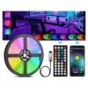 Led strip rgb 5m vattentät med bluetooth, app och fjärrkontroll