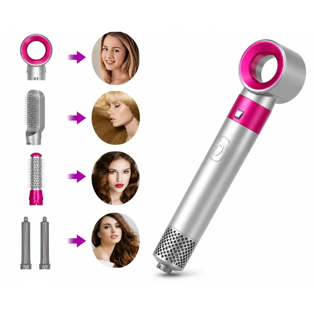 Multistyler hårvårdsset 5-i-1 med utbytbara munstycken - bild 6