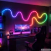 Rgbic 360° neon led strip 5m med bluetooth och app