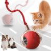 Interaktiv Kattleksak Boll – LED och Vibration