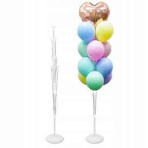 Ballongställ 160 cm för 19 Ballonger – Stativ utan Helium