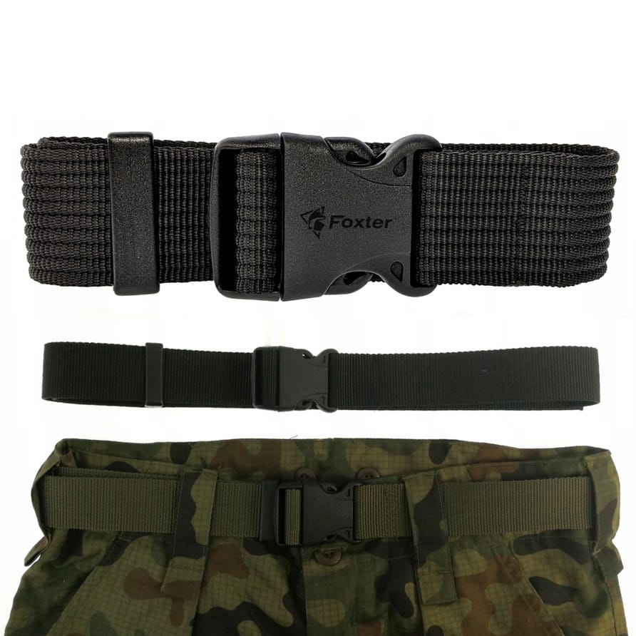Taktiskt Bälte 125 cm – Quick Release-spänne i Nylon