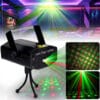 Mini Laserprojektor Röd och Grön Laser med 3D-animation