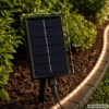 Solcell led strip 10m ip65 vattentät med fjärrkontroll