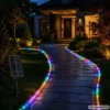 Solcell led strip 10m ip65 vattentät med fjärrkontroll