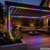 Solcell led strip 10m ip65 vattentät med fjärrkontroll