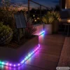 Solcell led strip 5m ip65 vattentät med fjärrkontroll