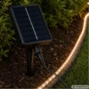 Solcell led strip 5m ip65 vattentät med fjärrkontroll