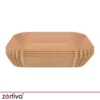 100st airfryer papper för dubbelfritös – 20x20 och 19,5x13 cm