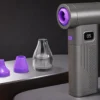 Air duster turbo 2-i-1 – mini fläkt hög hastighet med sugfunktion & 5 hastigheter