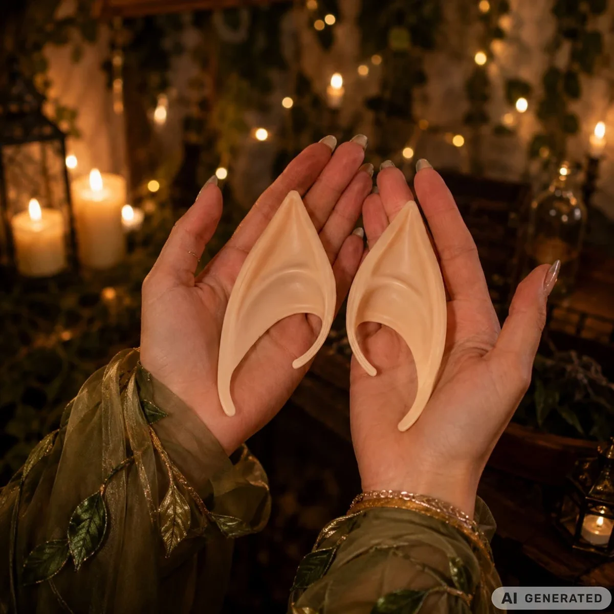 Alvöron | cosplay lösöron alv elf silikon