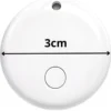 Bluetooth tracker för nycklar & väskor – smart spårsändare kompatibel med ios