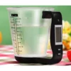 Digital köksvåg måttbägare med lcd-display - precision 1kg/1g
