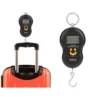 Digital krokvåg 50 kg med hold och bakgrundsbelyst display – bagagevåg och fiskevåg