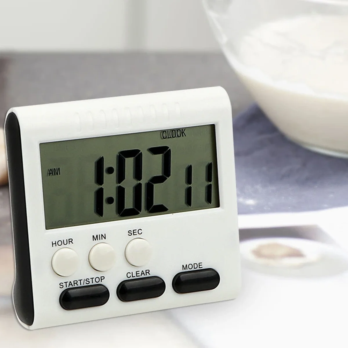 Digital magnetisk kökstimer - elektronisk timer för perfekt matlagning