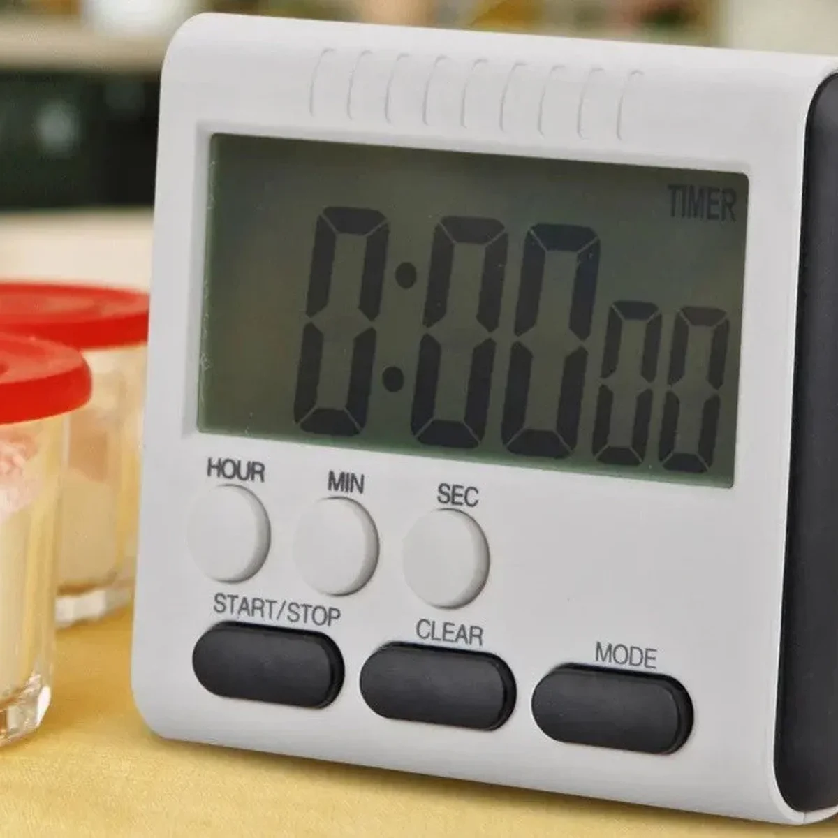 Digital magnetisk kökstimer - elektronisk timer för perfekt matlagning