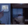 Digital termometer & hygrometer med klocka – inomhus väderstation med alarm