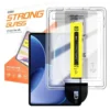 Easy install ipad 5/6 / pro 9,7 / air 1/2 skärmskydd hd härdat glas