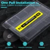 Easy install ipad 5/6 / pro 9,7 / air 1/2 skärmskydd hd härdat glas