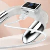 Elektrisk handmassager med ems pulsterapi för smärtlindring och avslappning