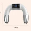 Elektrisk handmassager med ems pulsterapi för smärtlindring och avslappning